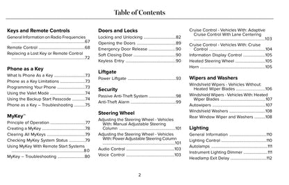 2022 Lincoln Aviator Owner's Manual | English