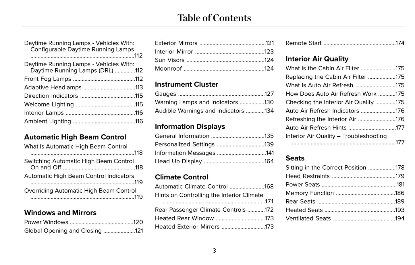 2022 Lincoln Aviator Owner's Manual | English