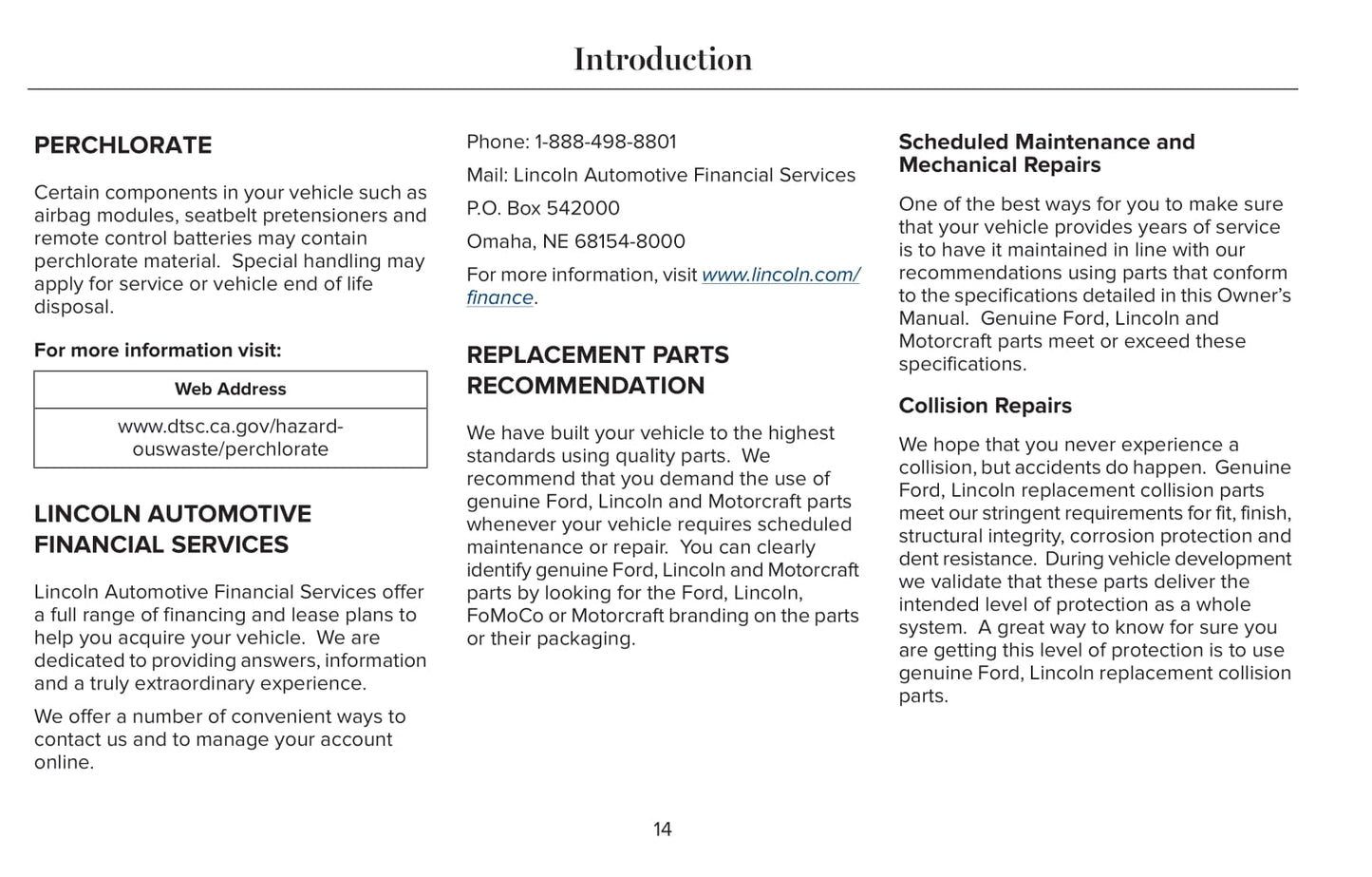 2022 Lincoln Aviator Owner's Manual | English