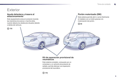 2012-2014 Peugeot 508 Gebruikershandleiding | Spaans