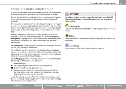 2005-2008 Audi A4 Cabriolet Owner's Manual | Dutch