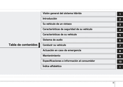 2017-2018 Kia Niro Hybrid/Niro Plug-in Hybrid Owner's Manual | Spanish