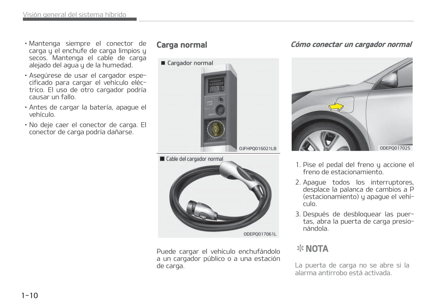 2017-2018 Kia Niro Hybrid/Niro Plug-in Hybrid Owner's Manual | Spanish