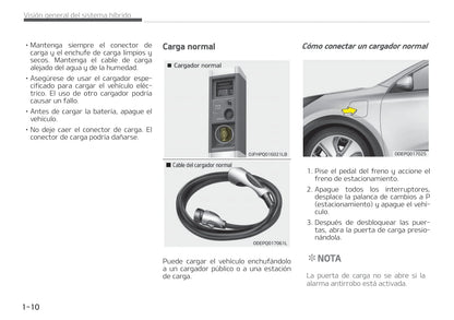 2017-2018 Kia Niro Hybrid/Niro Plug-in Hybrid Owner's Manual | Spanish