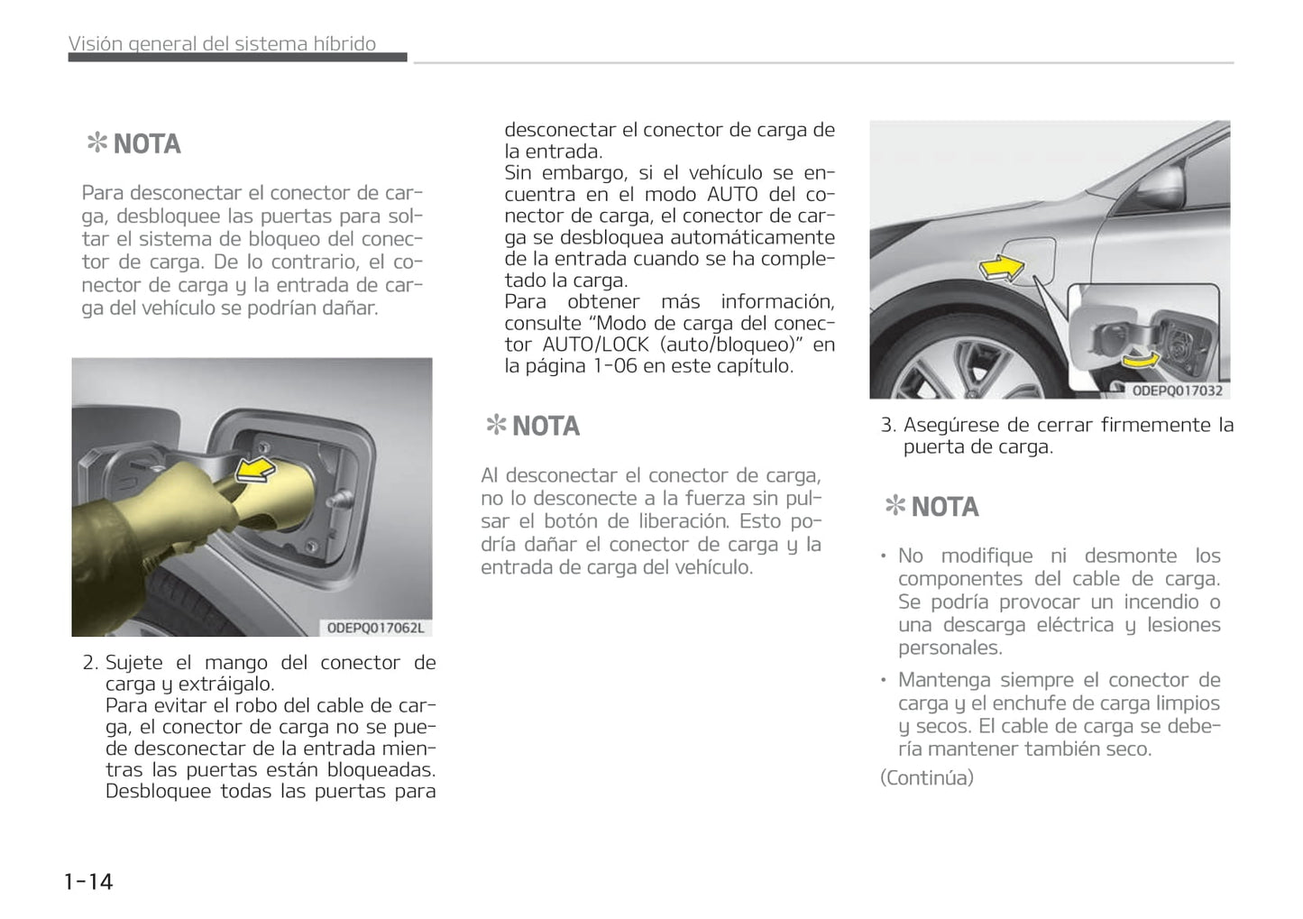 2017-2018 Kia Niro Hybrid/Niro Plug-in Hybrid Owner's Manual | Spanish