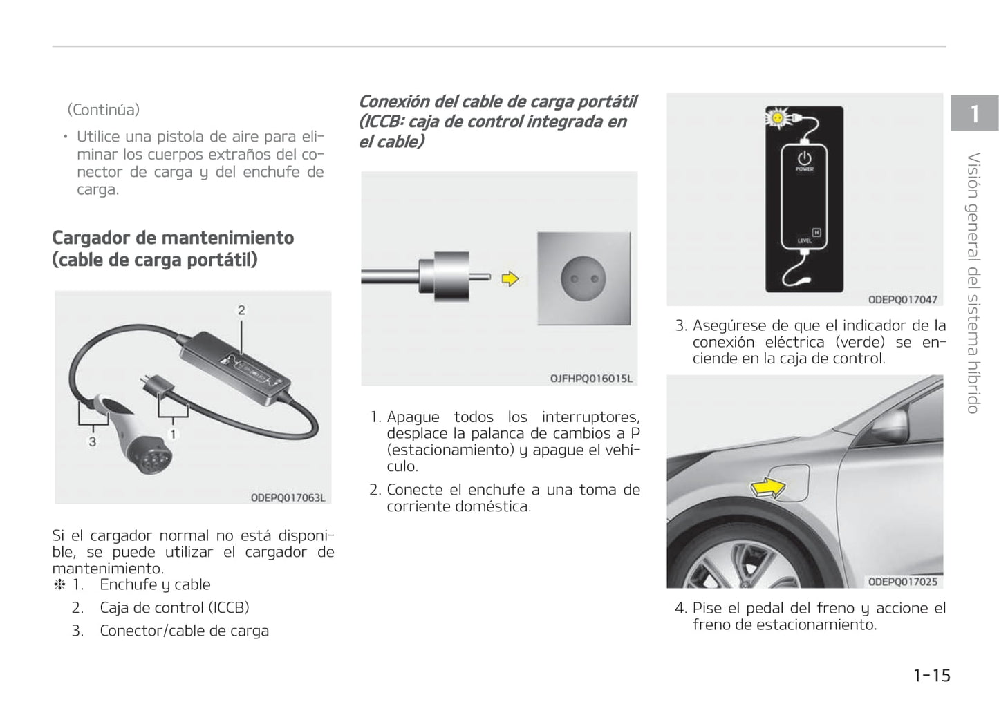 2017-2018 Kia Niro Hybrid/Niro Plug-in Hybrid Owner's Manual | Spanish