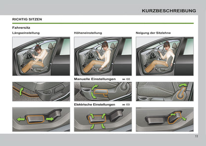 2012-2013 Peugeot 308 Manuel du propriétaire | Allemand