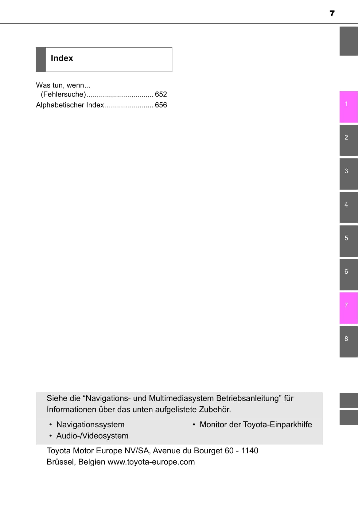 2019-2020 Toyota Camry Hybrid Owner's Manual | German