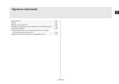 2006-2012 Mitsubishi Pajero Owner's Manual | Dutch