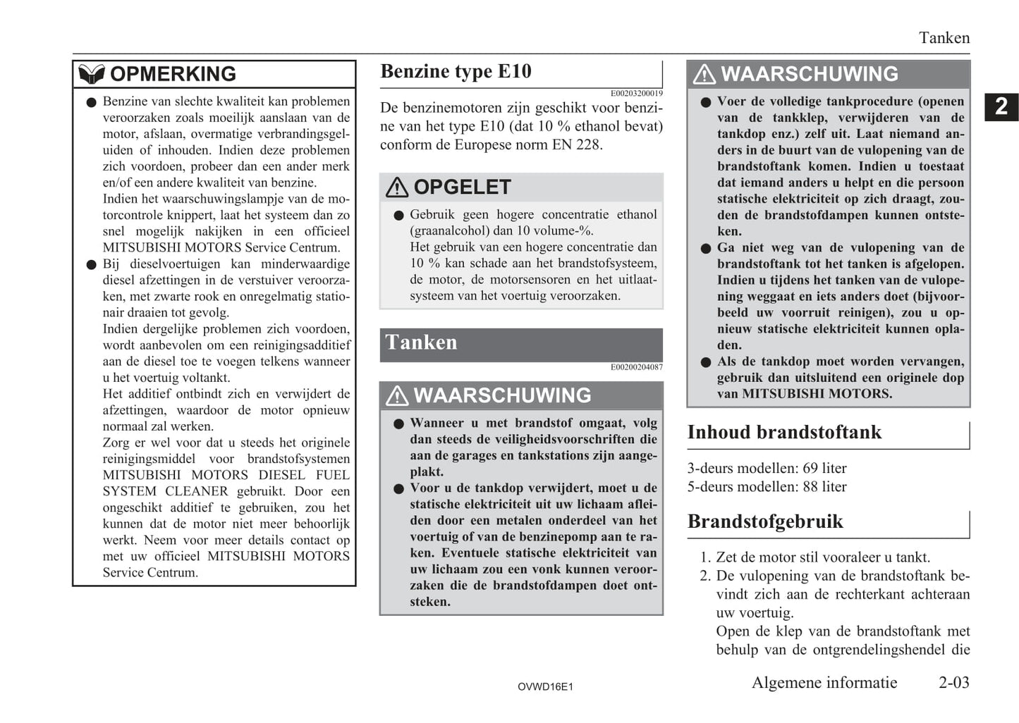 2006-2012 Mitsubishi Pajero Owner's Manual | Dutch