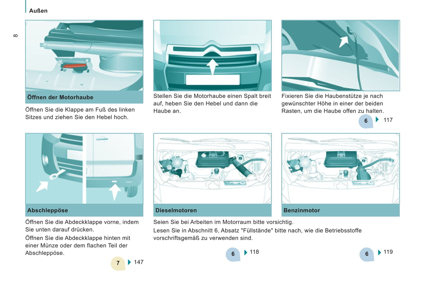 2012-2013 Citroën Jumpy Atlante Bedienungsanleitung | Deutsch