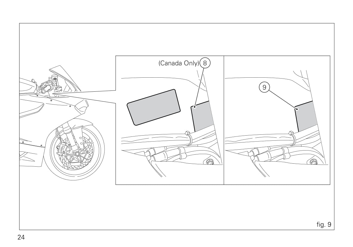 2012 Ducati Superbike Manuel du propriétaire | Anglais