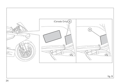 2012 Ducati Superbike Manuel du propriétaire | Anglais