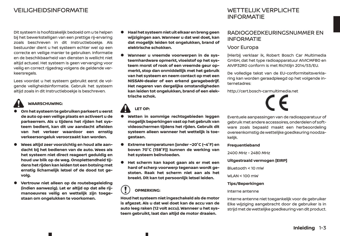 2019-2021 Nissan Connect Bedienungsanleitung | Niederländisch