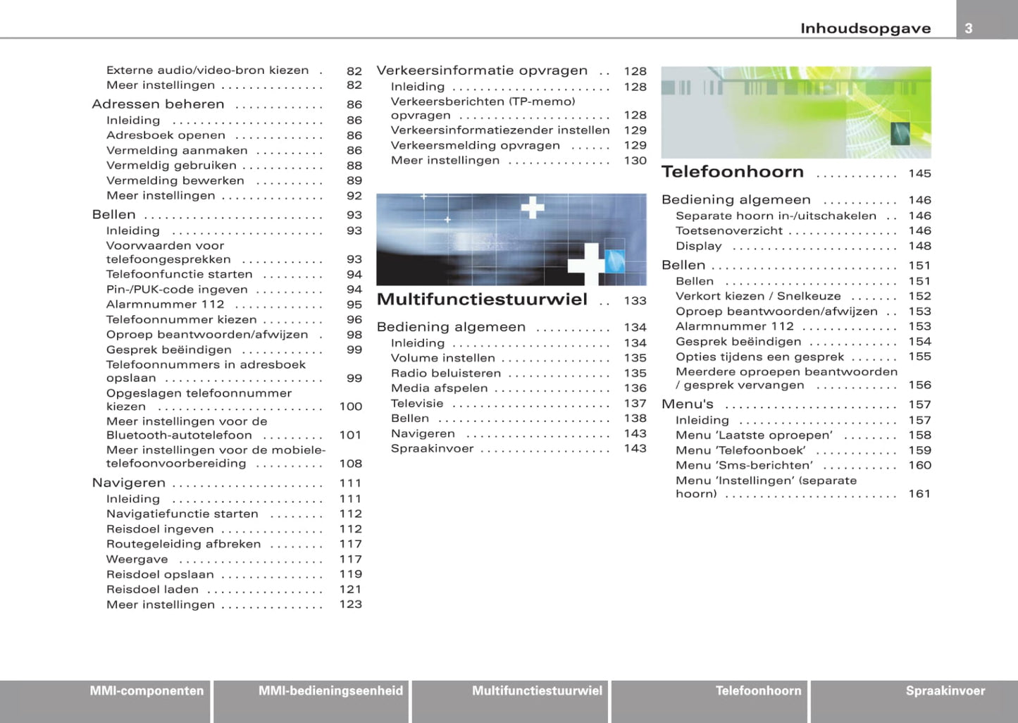 Audi Infotainment MMI Handleiding 2008