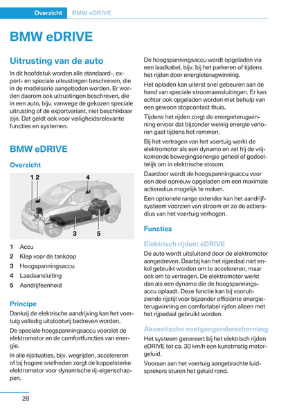 2013-2014 BMW i3 Bedienungsanleitung | Niederländisch