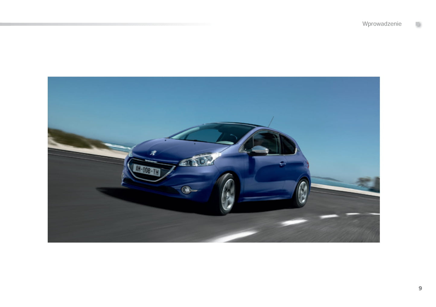 2014-2015 Peugeot 208 Manuel du propriétaire | Polonais