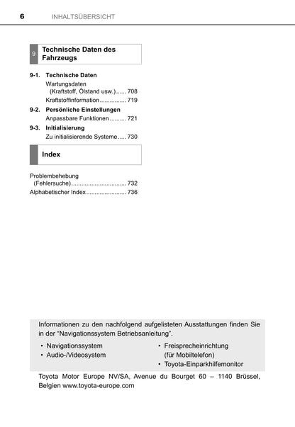 2016-2017 Toyota Prius Plug-in Hybrid Owner's Manual | German