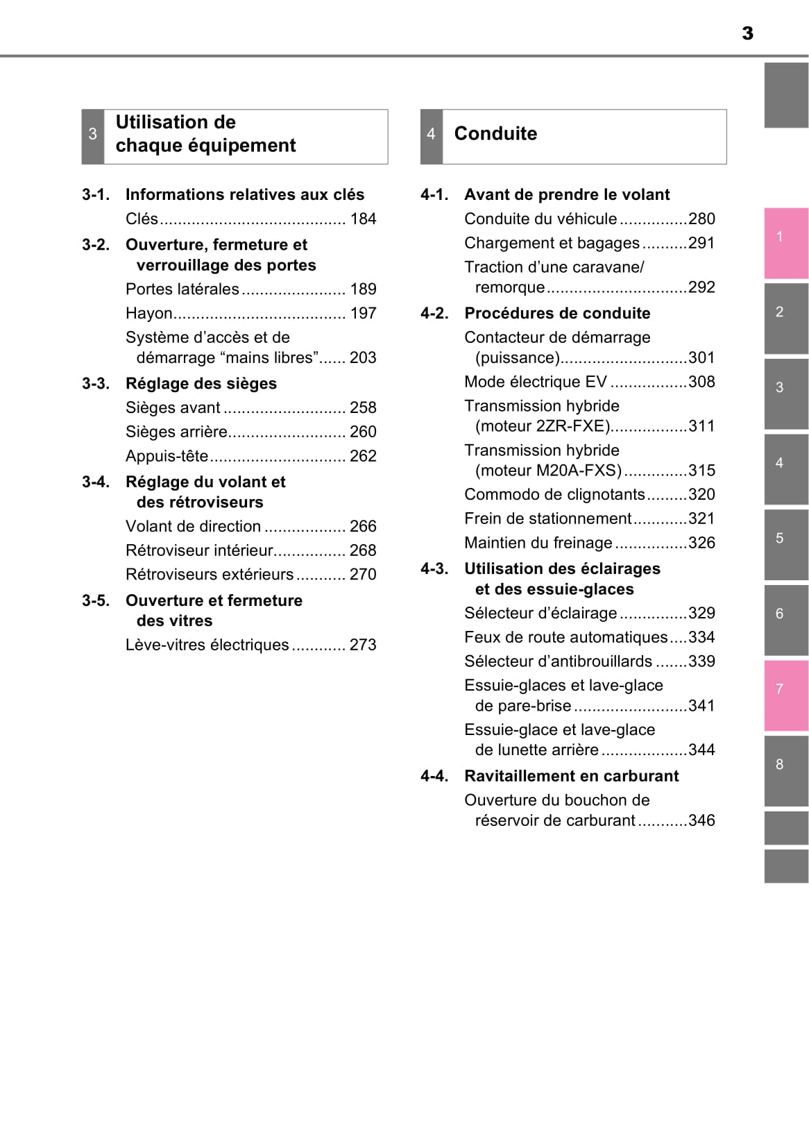 2020-2022 Toyota C-HR Hybrid Owner's Manual | French