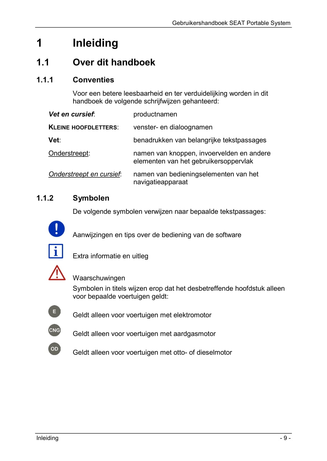 Seat Portable System Handleiding 2013