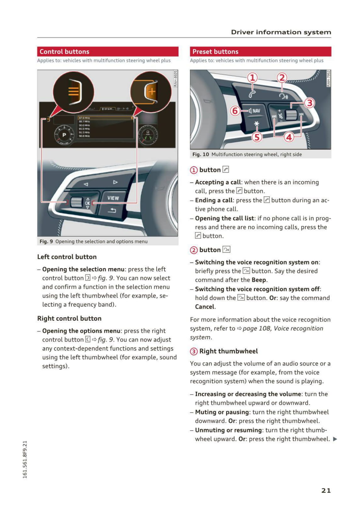 2015-2017 Audi TT Roadster Owner's Manual | English