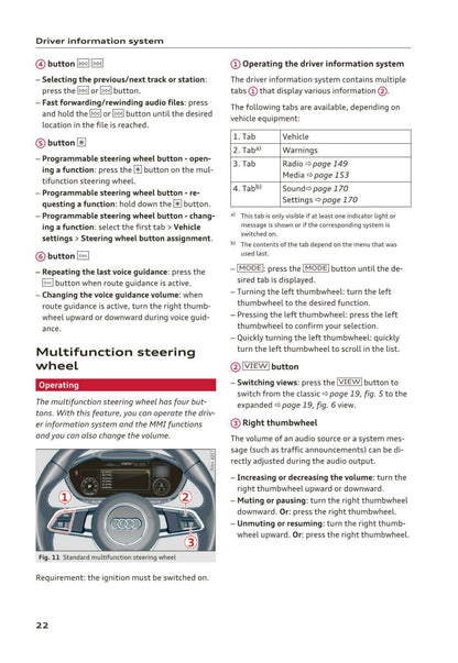 2015-2017 Audi TT Roadster Owner's Manual | English