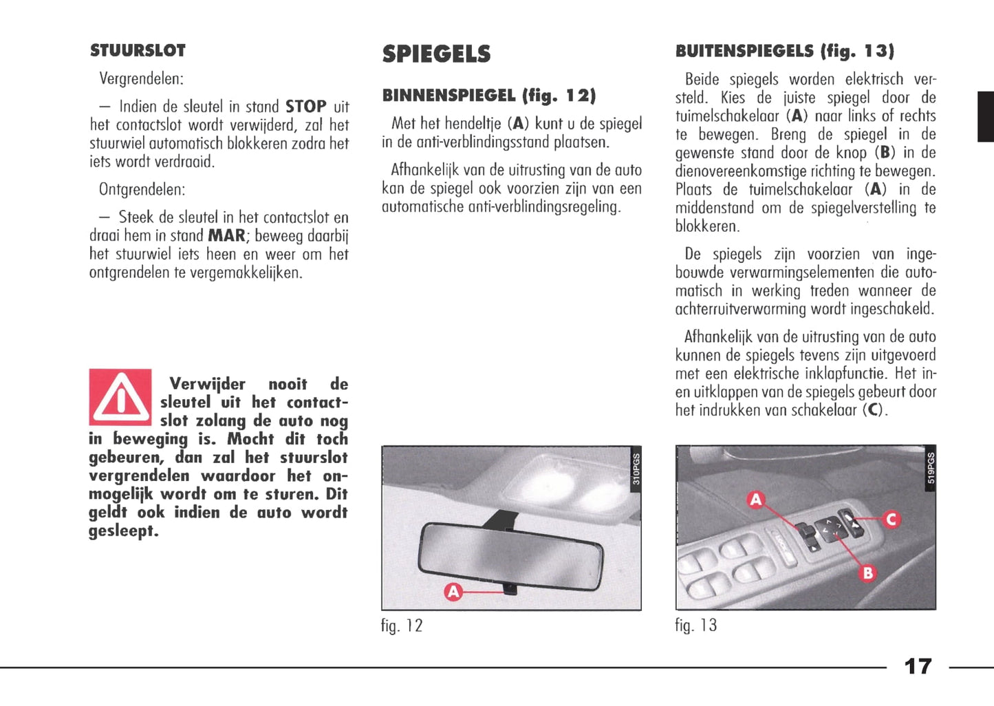 1998-2003 Alfa Romeo 166 Gebruikershandleiding | Nederlands