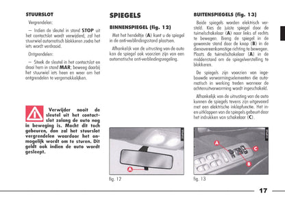 1998-2003 Alfa Romeo 166 Gebruikershandleiding | Nederlands