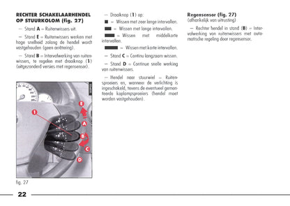 1998-2003 Alfa Romeo 166 Gebruikershandleiding | Nederlands