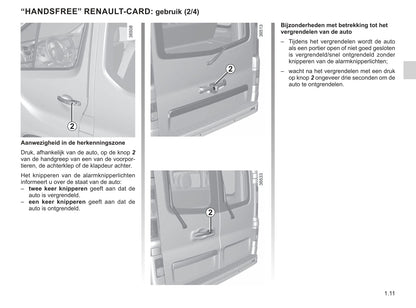 2019-2020 Renault Trafic Owner's Manual | Dutch