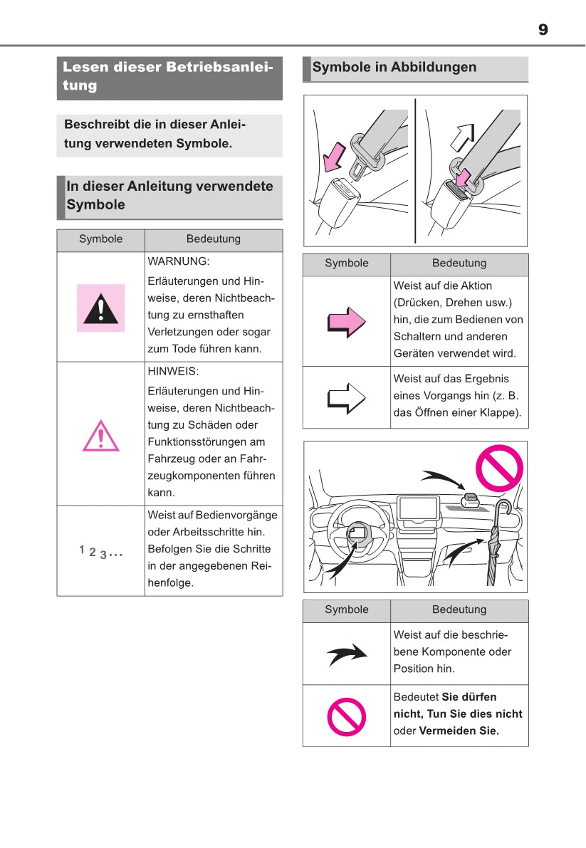 2021-2022 Toyota Yaris Cross Hybrid Owner's Manual | German