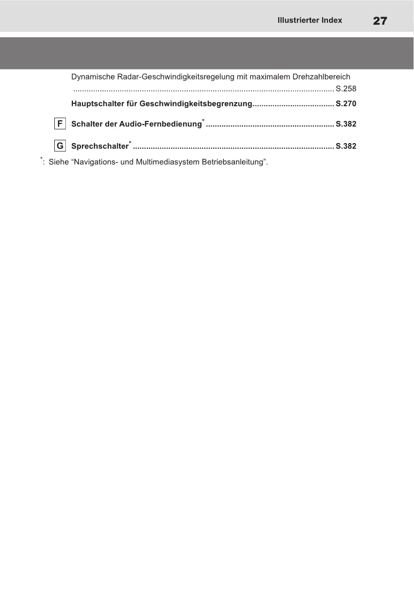 2021-2022 Toyota Yaris Cross Hybrid Owner's Manual | German