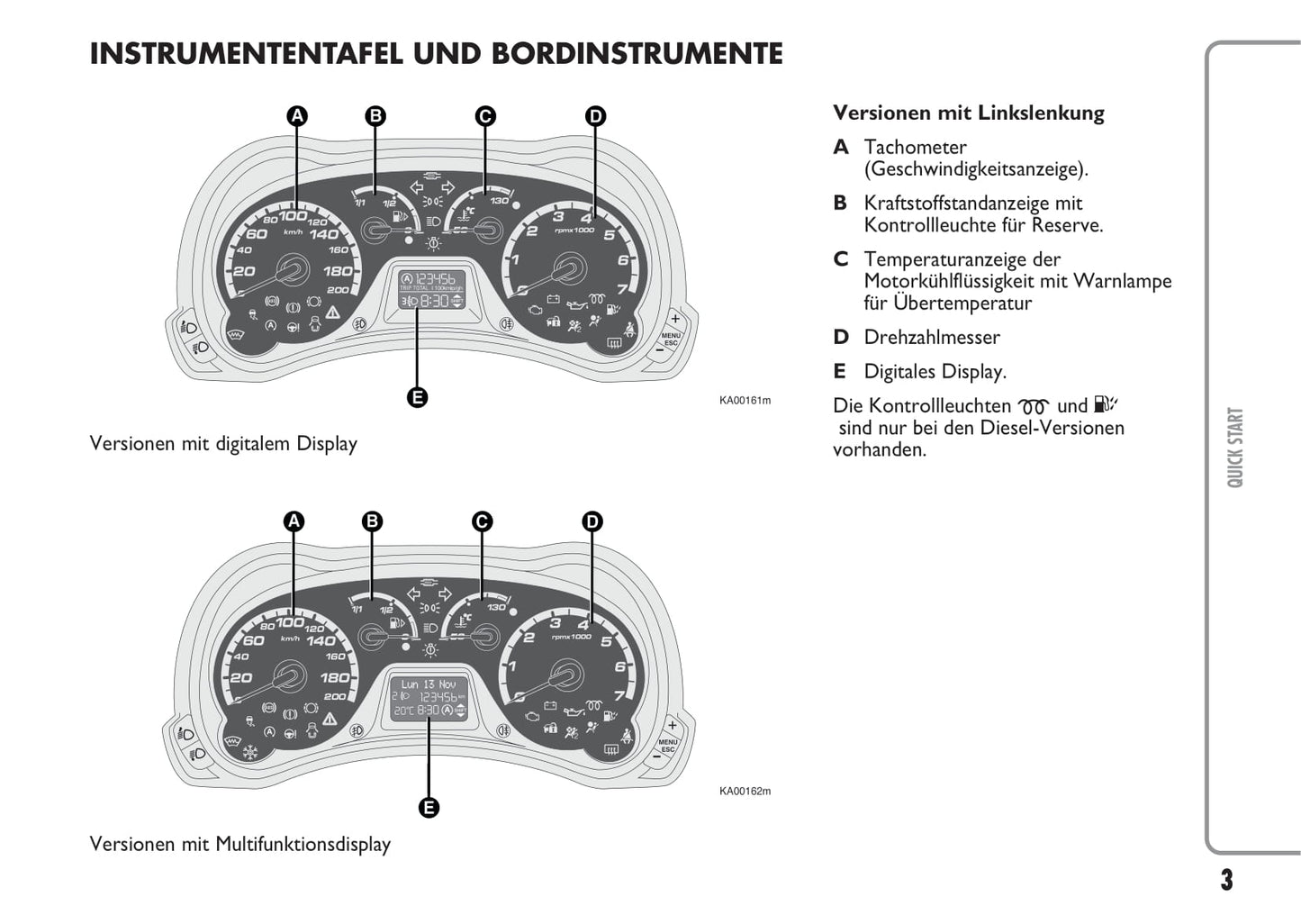 2010-2014Ford Ka Gebruikershandleiding | Duits