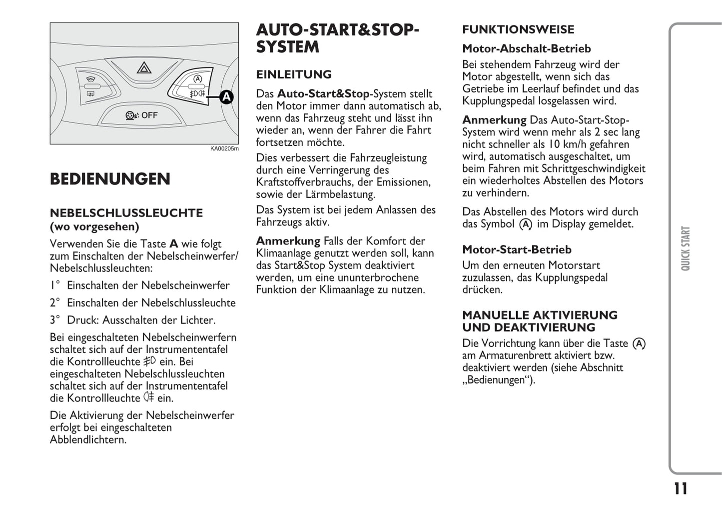 2010-2014Ford Ka Gebruikershandleiding | Duits