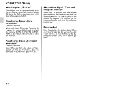 2019-2020 Renault Trafic Owner's Manual | German