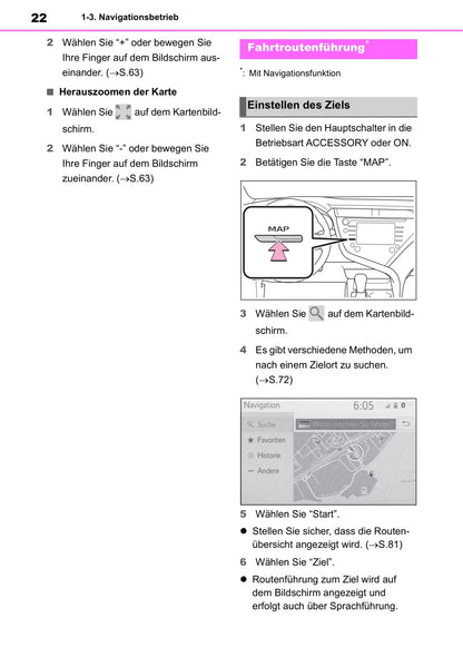 Toyota Touch Mutimedia & Navigationssystem Bedienungsanleitung 2019