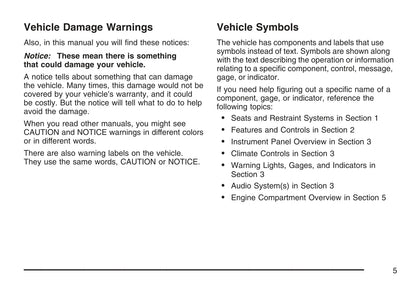 2007 Chevrolet Kodiak Owner's Manual | English