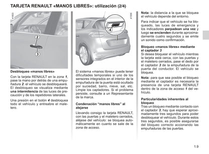 2018-2019 Renault Scénic/Grand Scénic Owner's Manual | Spanish