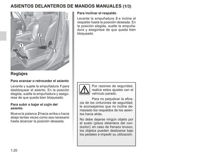 2018-2019 Renault Scénic/Grand Scénic Owner's Manual | Spanish