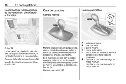 2016 Opel Insignia Gebruikershandleiding | Spaans