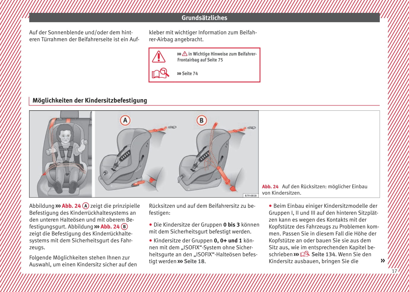 2013-2014 Seat Ibiza Owner's Manual | German