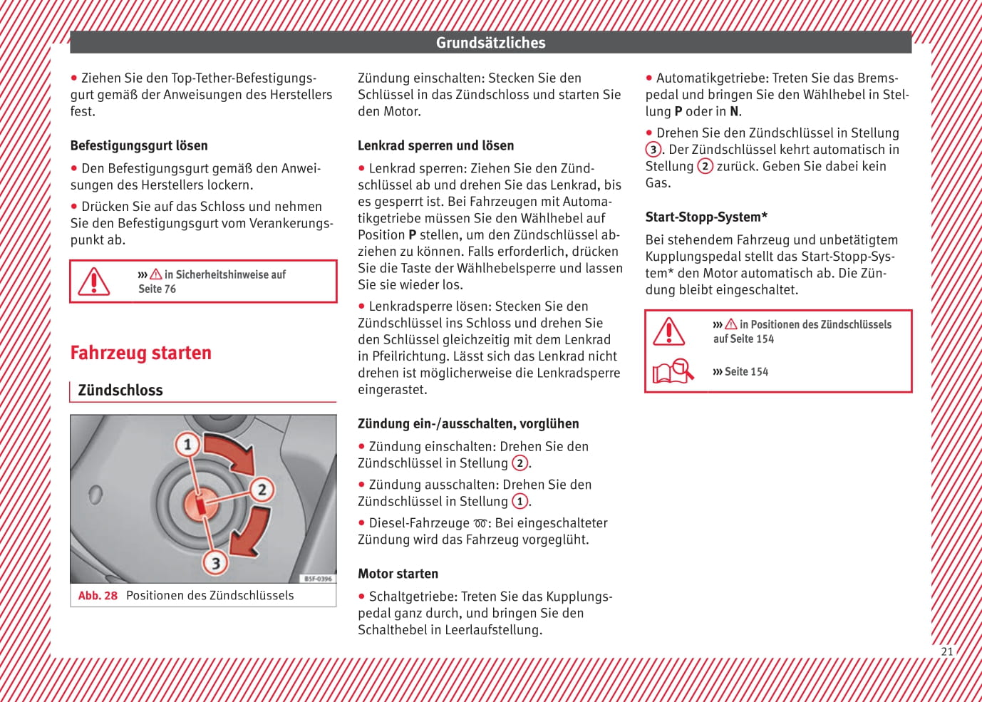 2013-2014 Seat Ibiza Owner's Manual | German