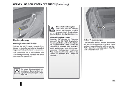 2009-2010 Renault Vel Satis Owner's Manual | German