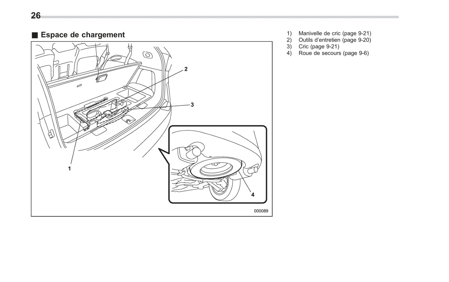 2014 Subaru Tribeca Gebruikershandleiding | Frans