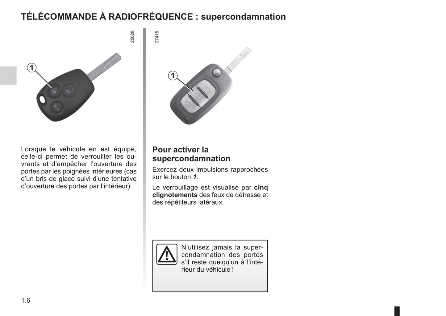 2012-2013 Renault Clio Owner's Manual | French