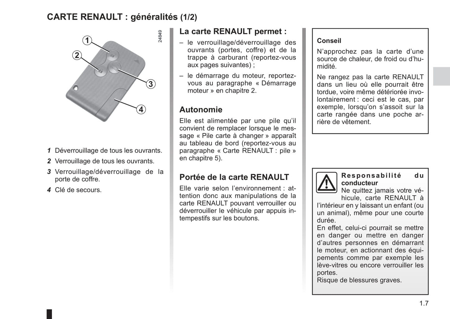 2012-2013 Renault Clio Owner's Manual | French