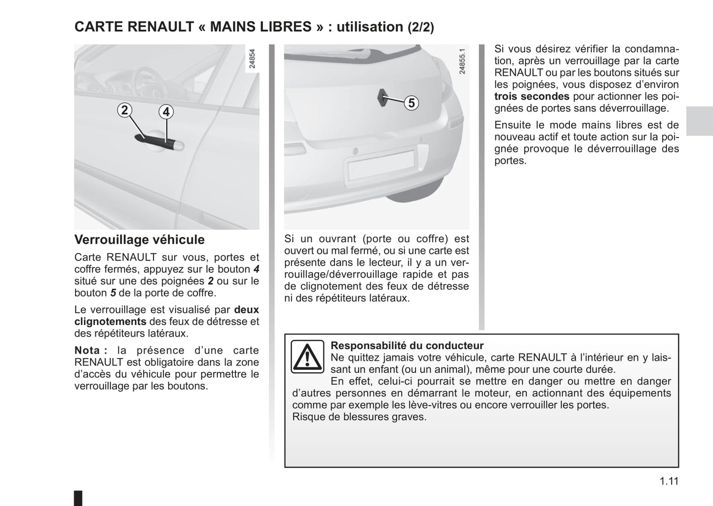 2012-2013 Renault Clio Owner's Manual | French