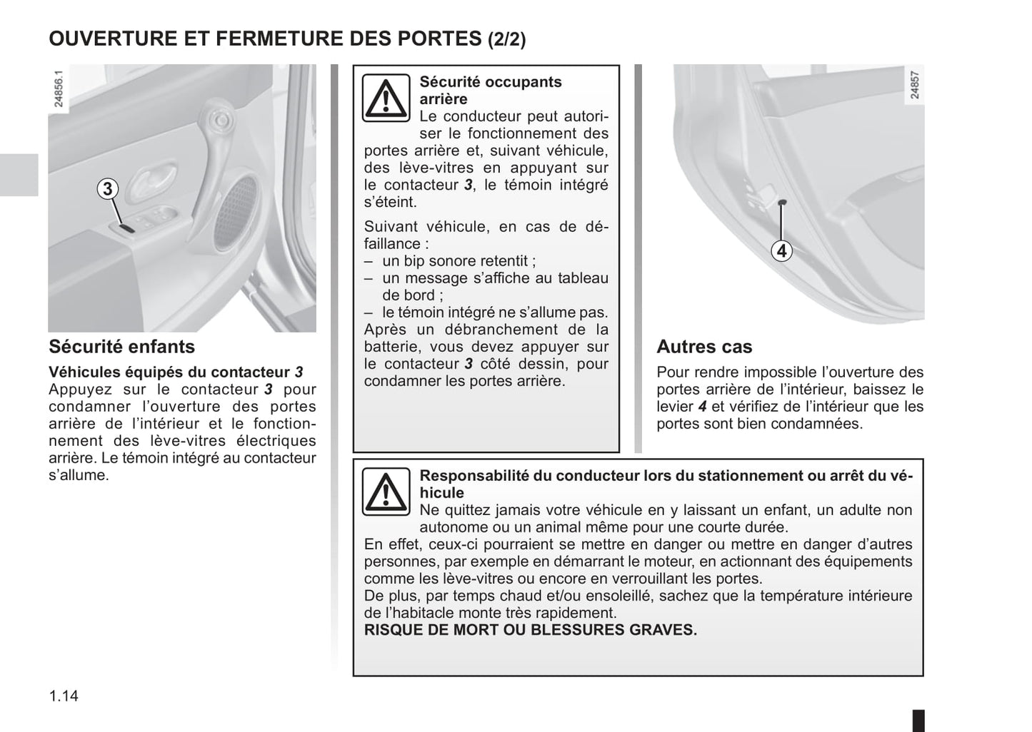 2012-2013 Renault Clio Owner's Manual | French