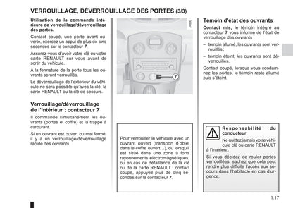 2012-2013 Renault Clio Owner's Manual | French