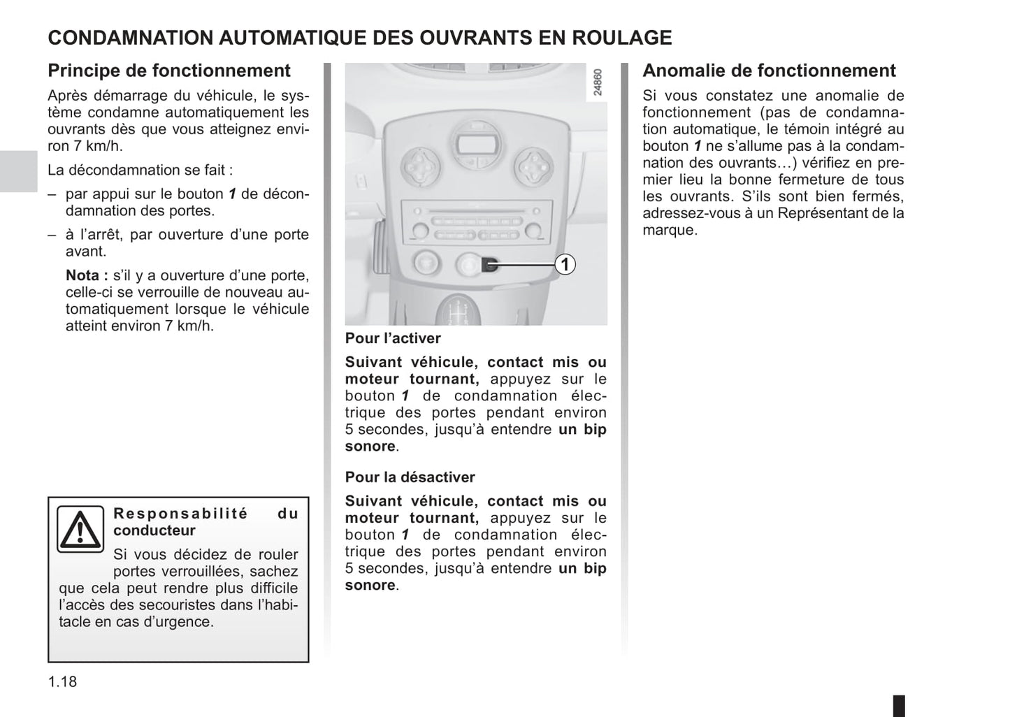 2012-2013 Renault Clio Owner's Manual | French